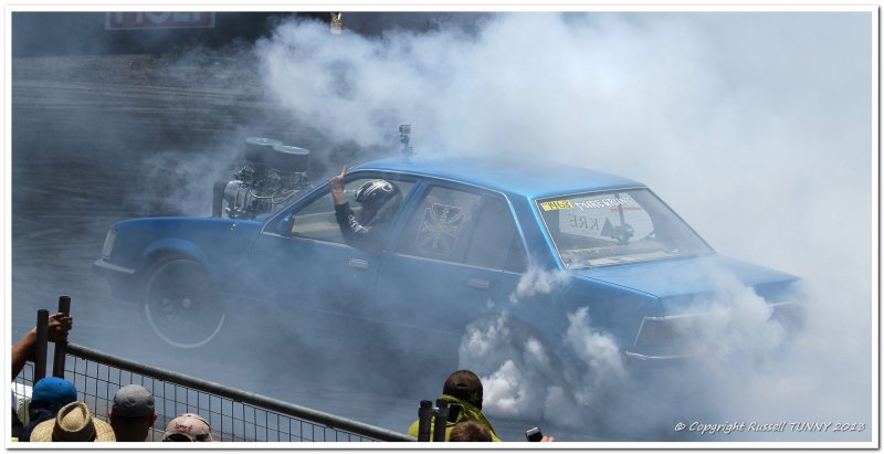 Summernats 2013 Burnout Competition