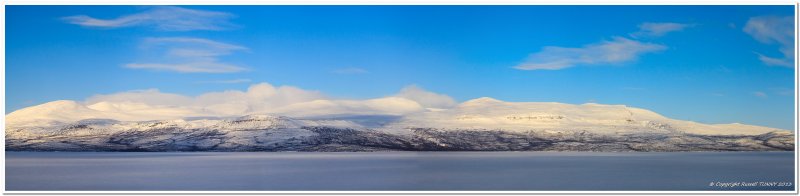 Lake Tornetrask Panorama