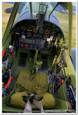 Curtis P40 Kittyhawk Cockpit