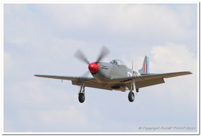 P-51D on Approach