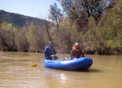 Gary Rollinson and Petra Shawen in the Cache Creek Wilderness