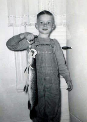 Roger Catches a Bigger Fish at Age Eight than Larry Ever Caught in His Life