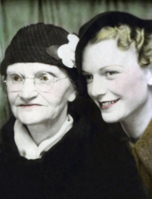 Jean Hazen with Her Mother