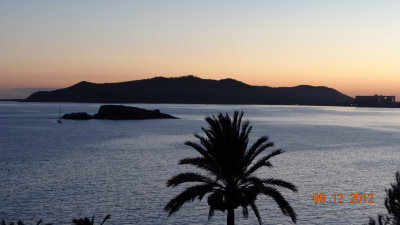 Ibiza Evening View - December 2012