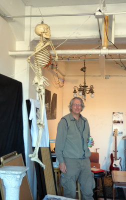Peter with Skeleton