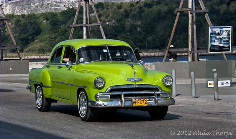 green chevy