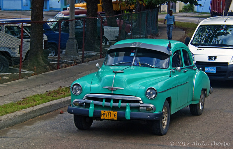 green 1951 Chevy, Havana 