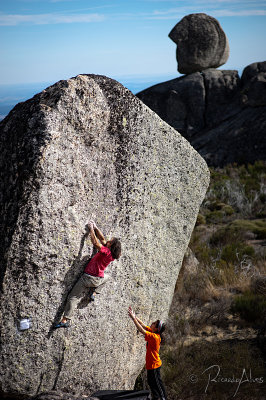 Bouldering in Serra da Estrela - Portugal