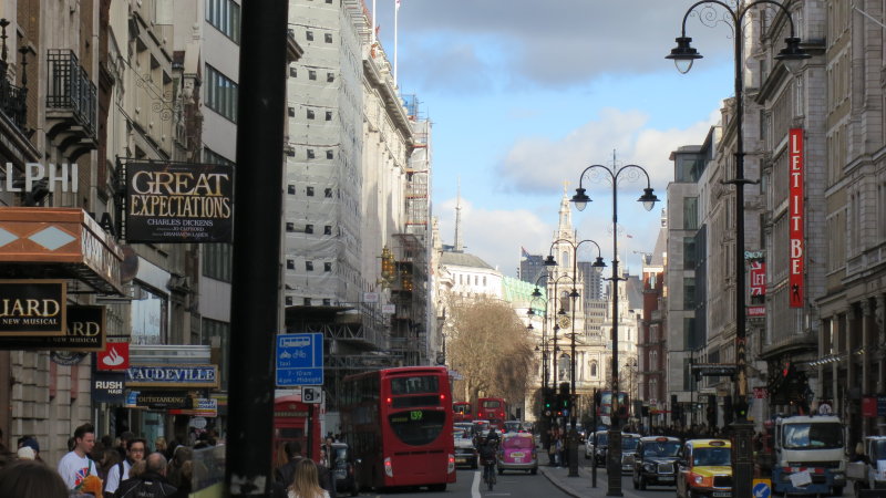 Strand,  looking  east.