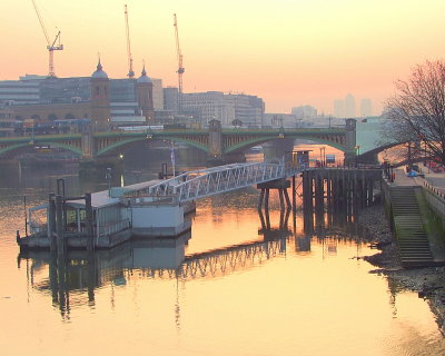 Bankside  dawn