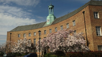 Friern Barnet Town Hall.