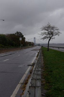 Belt Parkway, empty. a rare sight