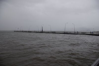 High tide coming in