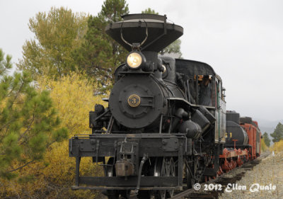 Wood Burning Steam Locomotive