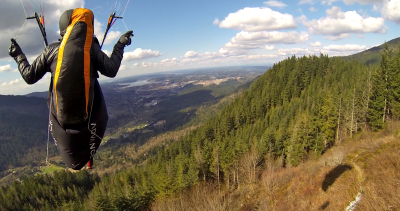 Paragliding North Tiger Mountain ~ March 23rd, 2013