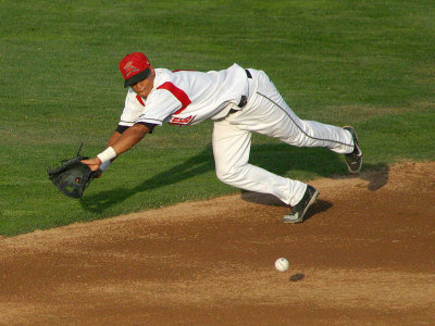 Volcanoes 3,  AquaSox 1  -  8/23/2006