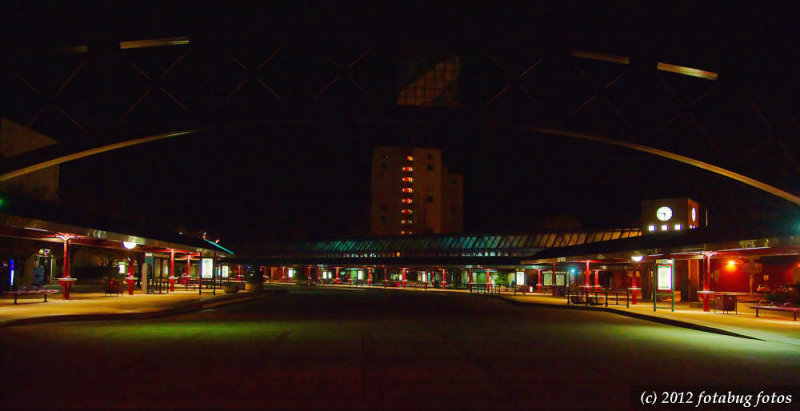 All Quiet at the Transit Station