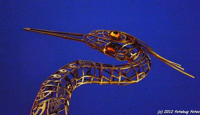 Heron Sculpture - 13th and Alder