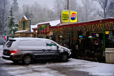 We Had Snow Today!