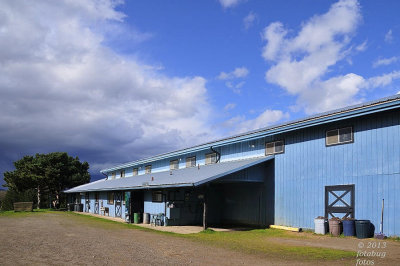 One of the Buildings at Lakeview Stables 