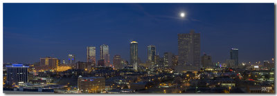 Fort Worth Skyline Pano 3