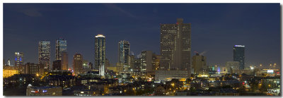 Fort Worth Skyline pano 5