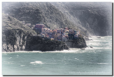 The Cinque Terre - Manarola from Corniglia