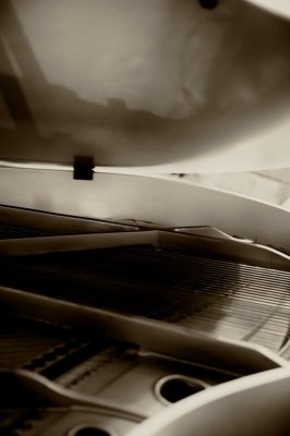 his piano