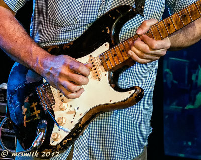 Ian Moore Hands and Guitar