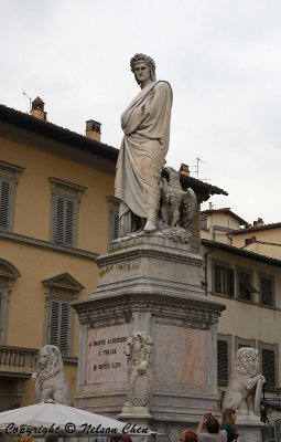 Dante's Statue