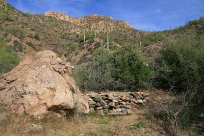 Old well along FR 4 - Tonto National Forest