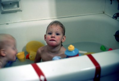 11 Erica mugging in the tub.jpg