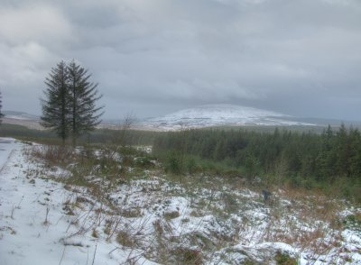 Snowy hill