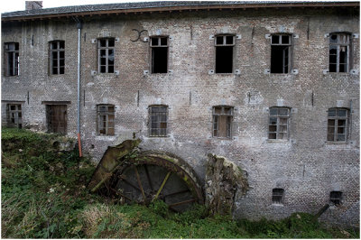 Frankenhofmolen voor de restauratie