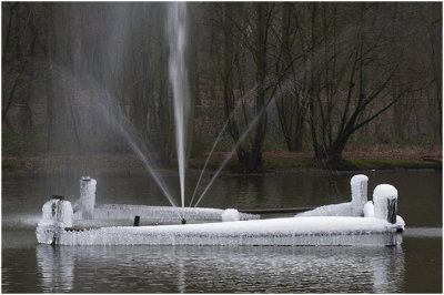 bevroren fontein - frozen fountain