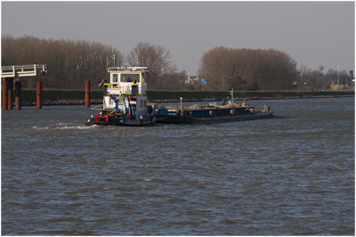 grinttransport over het Julianakanaal