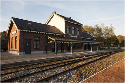 oud spoorwegstation in As