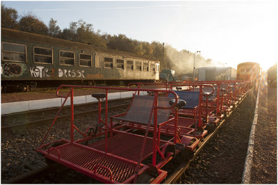 oud spoorwegstation in As