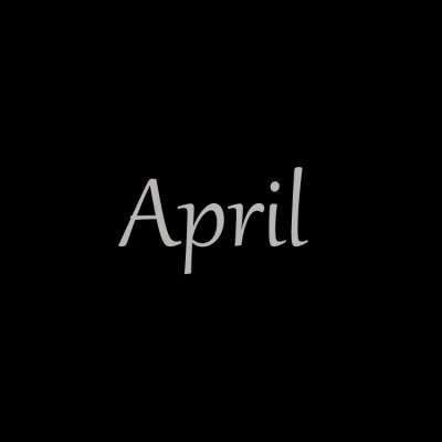 April