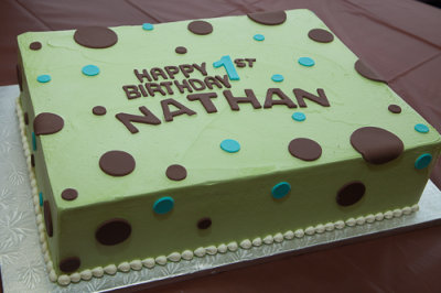 2012 Nathan's First Birthday