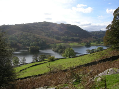 Rydal Water in the Lake District October 2012