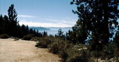 View onto Lake Tahoe