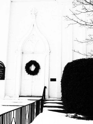 Door in B&W