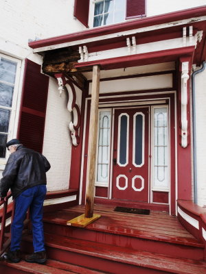 Tucker Mansion Doorway.