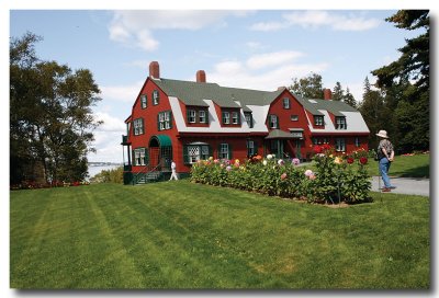 ...the Roosevelt Familys' summer 'cottage' on Campobello Island, Canada.