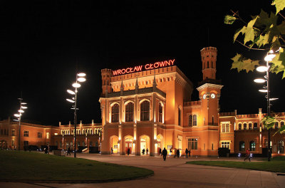 Main Train Station,Wroclaw