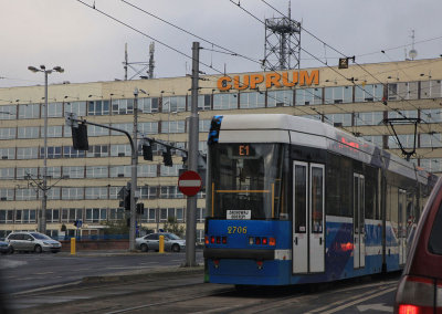 Tram in Wroclaw