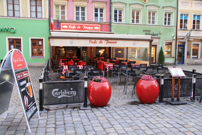 Cafe de France on Rynek (market square)