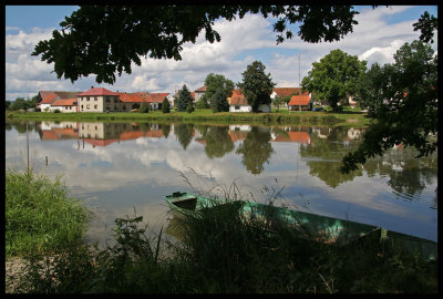Village atmospere,near Česke Budejovice