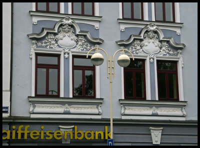 Building of Raiffeisenbank in Tabor